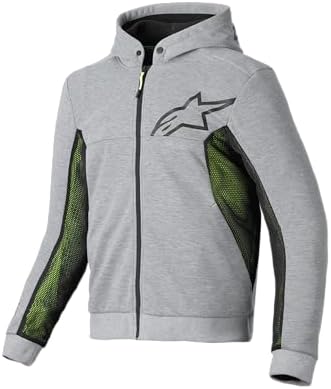 Amazon.com: Alpinestars Chrome Sport Hoodie (Tar Gray/Flame Orange